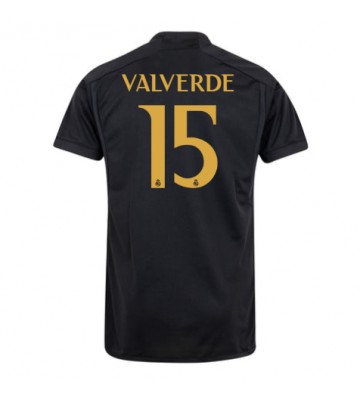 Real Madrid Federico Valverde #15 Koszulka Trzecich 2023-24 Krótki Rękaw
